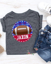 Load image into Gallery viewer, Customizable Football Tee