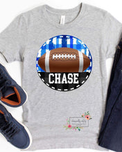 Load image into Gallery viewer, Customizable Football Tee