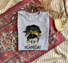 Load image into Gallery viewer, Messy Bun Game Day Tee (multiple teams)