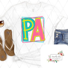 Load image into Gallery viewer, Moodle word art tee Pre-Order