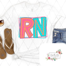 Load image into Gallery viewer, Moodle word art tee Pre-Order