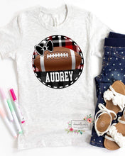 Load image into Gallery viewer, Customizable Football Tee