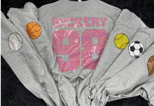 Load image into Gallery viewer, Custom front/back spangled tee
