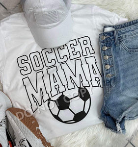 Soccer Mama (Block Letters)