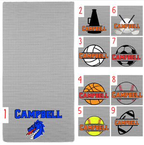 Custom cooling towels