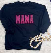 Load image into Gallery viewer, Custom glitter embroidery sweatshirt
