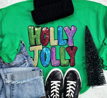 Load image into Gallery viewer, Holly Jolly Sequin Sweatshirt
