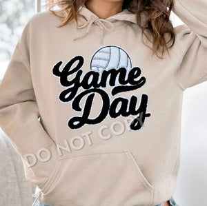 Chenille Game Day Patch (Volleyball)