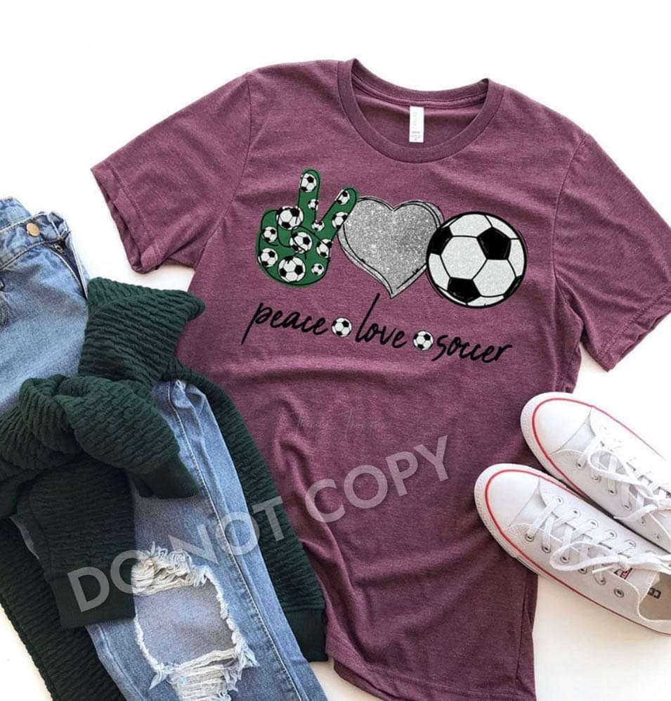 Peace Love Soccer