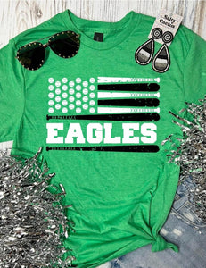 Custom bat baseball team tee (customize for your school)!