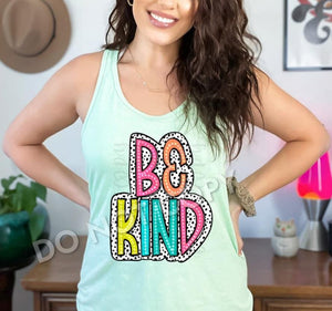 Be kind dalmation print
