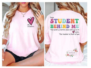 Dear Student Behind Me