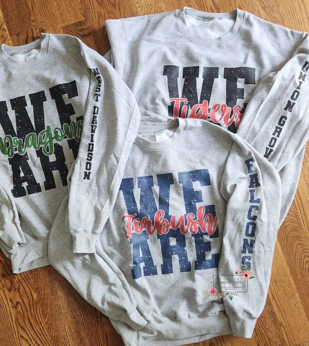 We Are Custom Team Sweaters