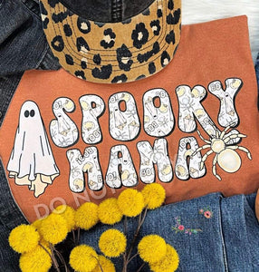 Spooky Mama (Halloween Letters)