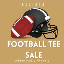 Load image into Gallery viewer, Football Tee Sale

