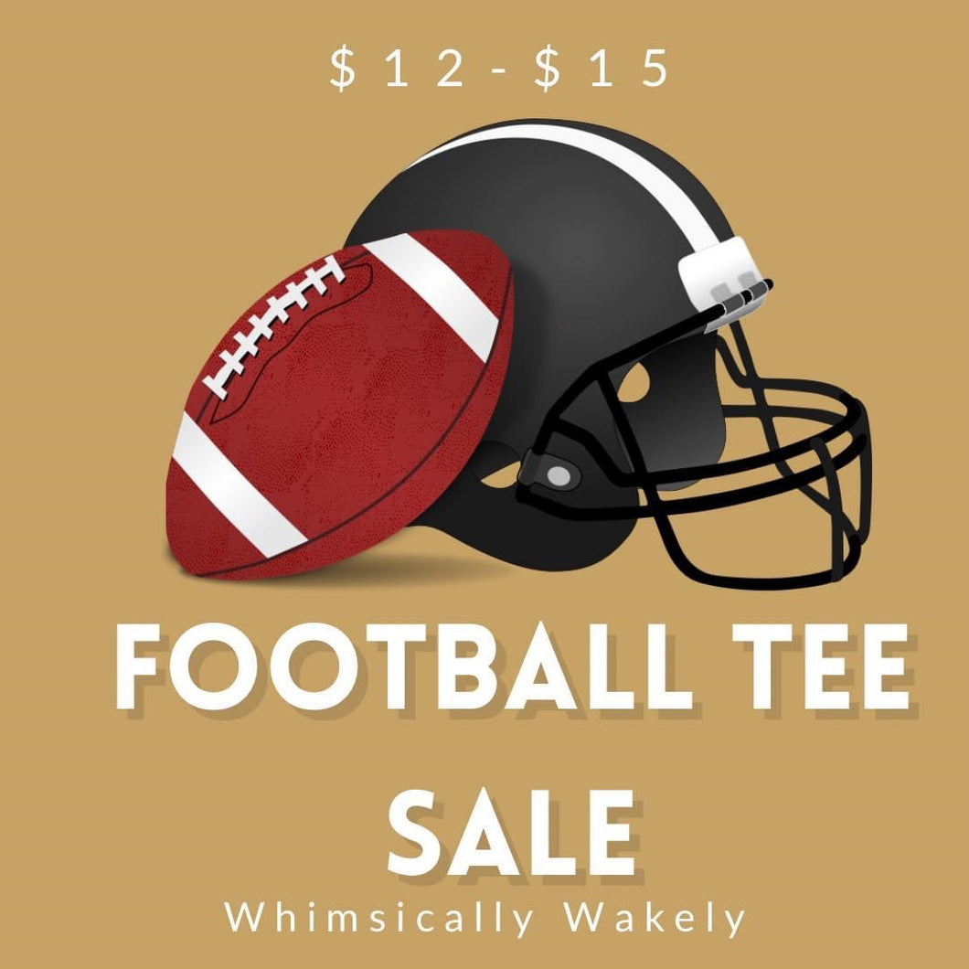 Football Tee Sale