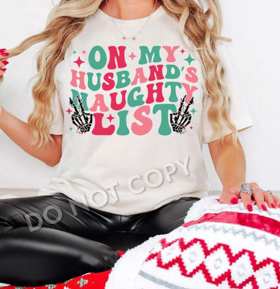 On My Husband’s Naughty List