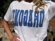 Load image into Gallery viewer, Custom spangled tee
