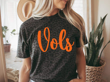 Load image into Gallery viewer, Custom Teams Leopard Tee
