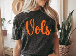 Custom Teams Leopard Tee