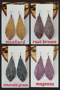 Fall Earring Preorder