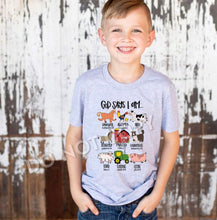 Load image into Gallery viewer, God Says I Am Kids Tee (multiple designs)
