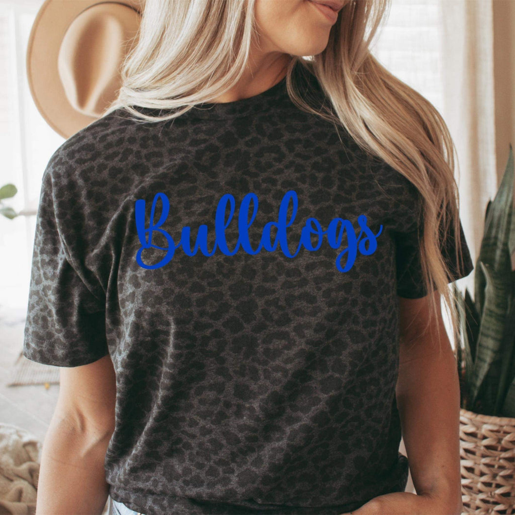 Custom Teams Leopard Tee
