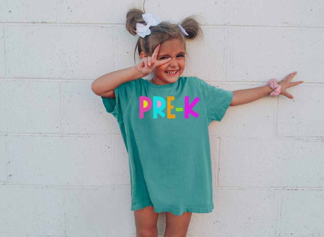 Customizable Multicolored Grade Tee