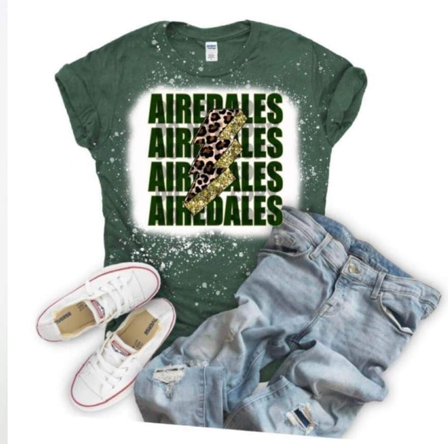 Airedales Lightning Bolt (bleached)
