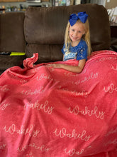 Load image into Gallery viewer, Customized fleece blankets
