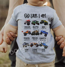 Load image into Gallery viewer, God Says I Am Kids Tee (multiple designs)
