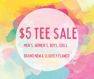 $5 Tee Sale