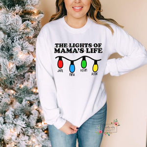 Custom Christmas Lights sweatshirt