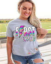 Load image into Gallery viewer, Custom Grade Tie Dye Lightning Bolt
