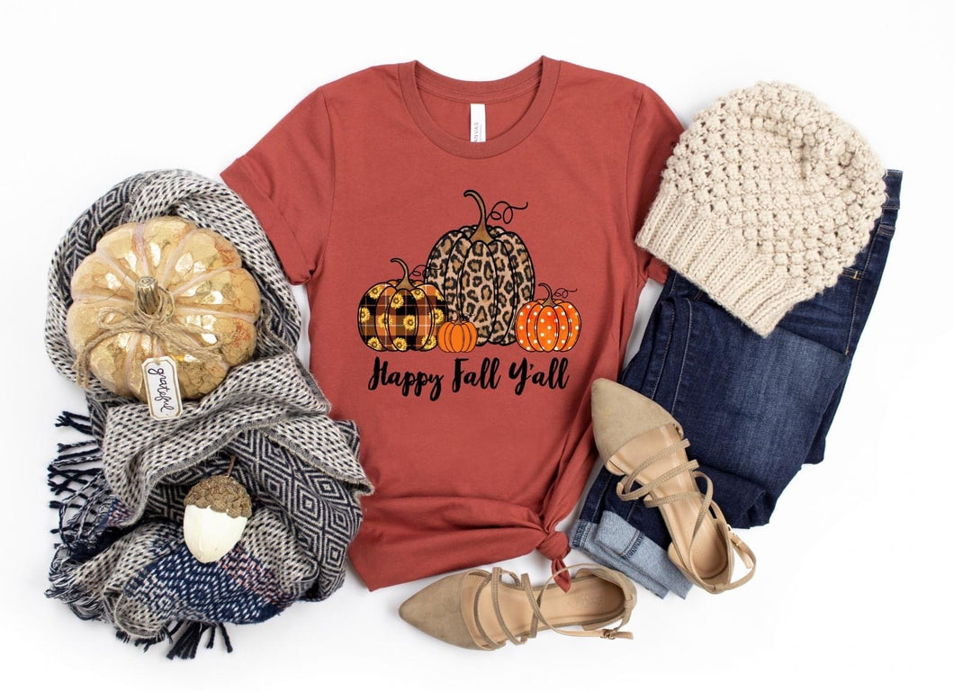 Happy Fall y’all (leopard & sunflower)