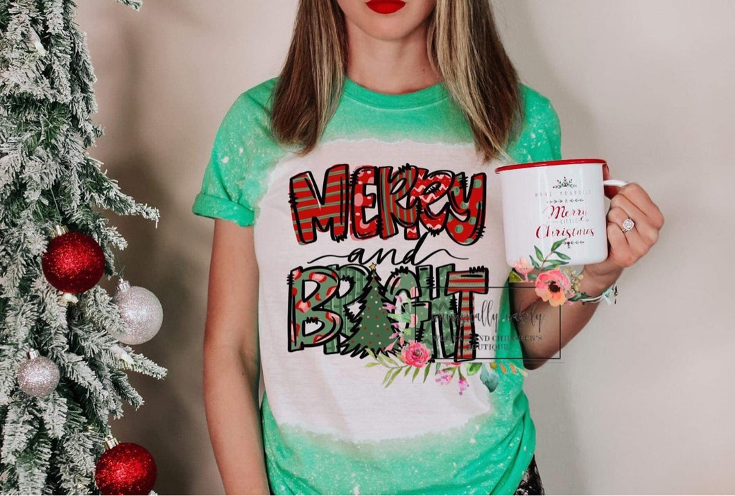 Merry and Bright (bleached)