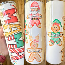 Load image into Gallery viewer, Custom Christmas tumbler

