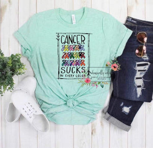 Cancer Sucks In Every Color