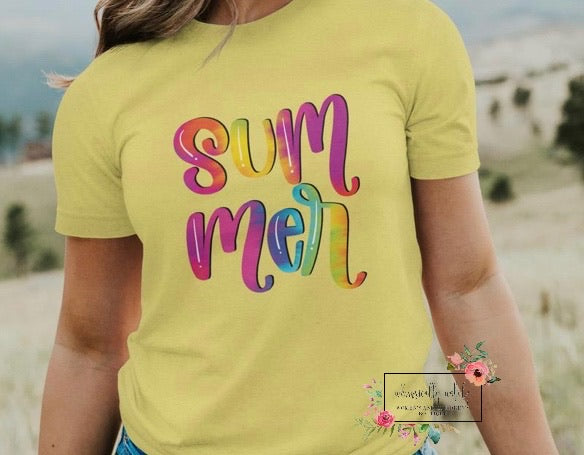 Summer tie dye