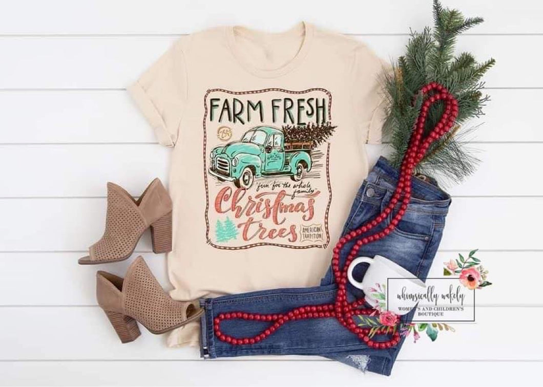 Farm Fresh Christmas Trees Truck