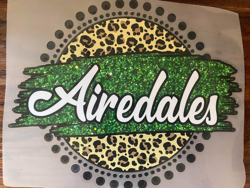 Leopard Circle Airedales/Dragons