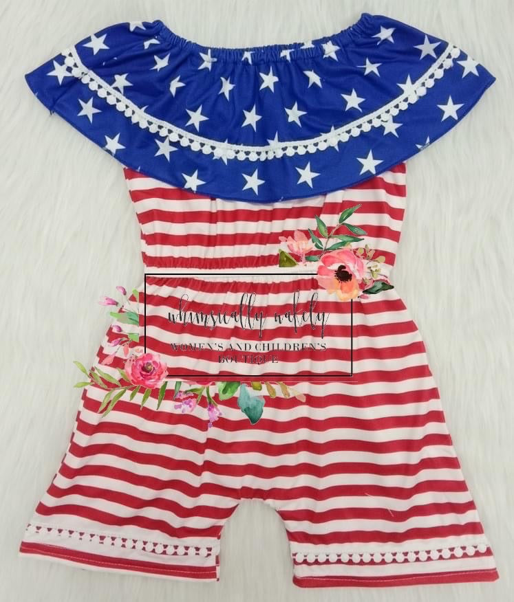 OTS flag romper