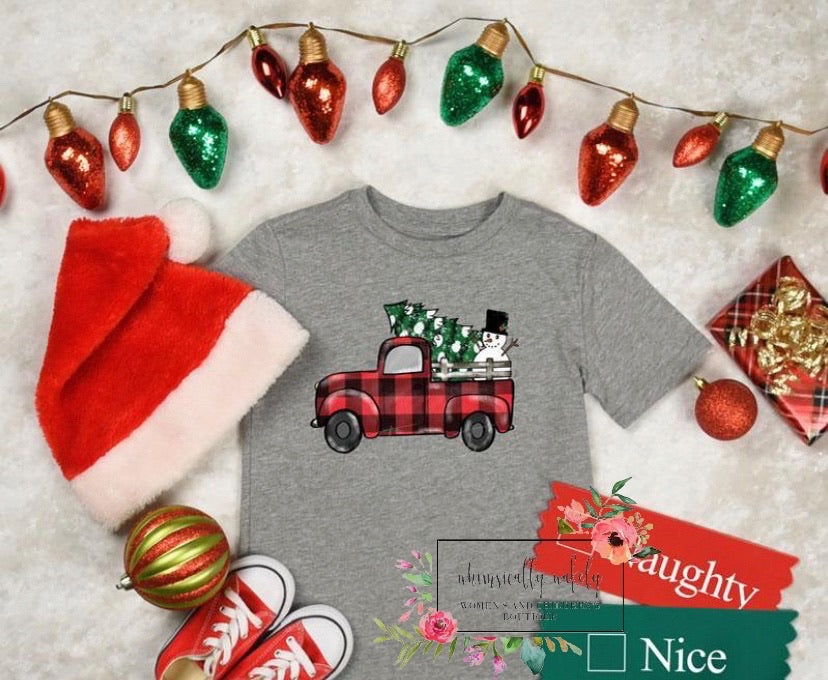 Kids Christmas truck