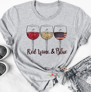 Red Wine and Blue