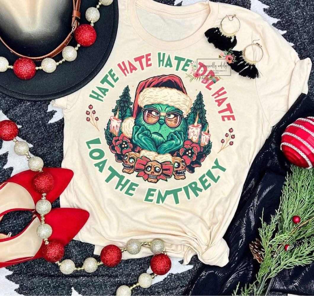 Loathe Entirely Green Guy Tee