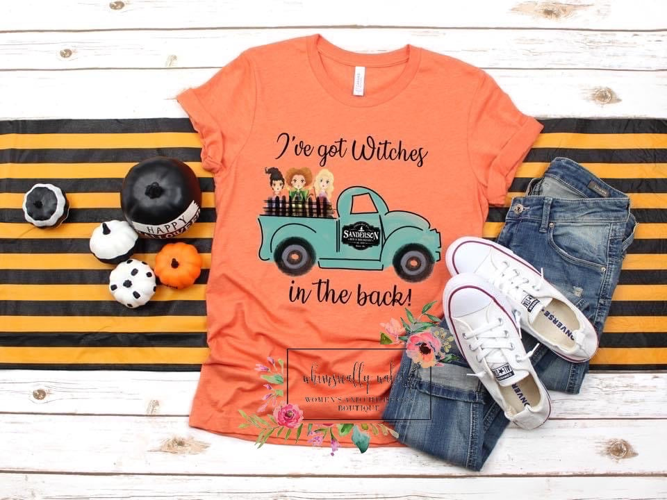 I’ve got witches in the back