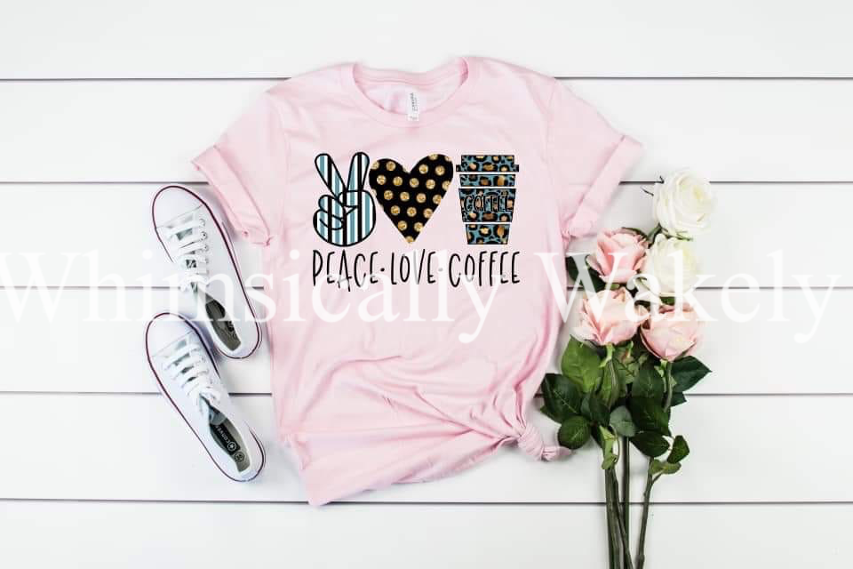 Peace love coffee