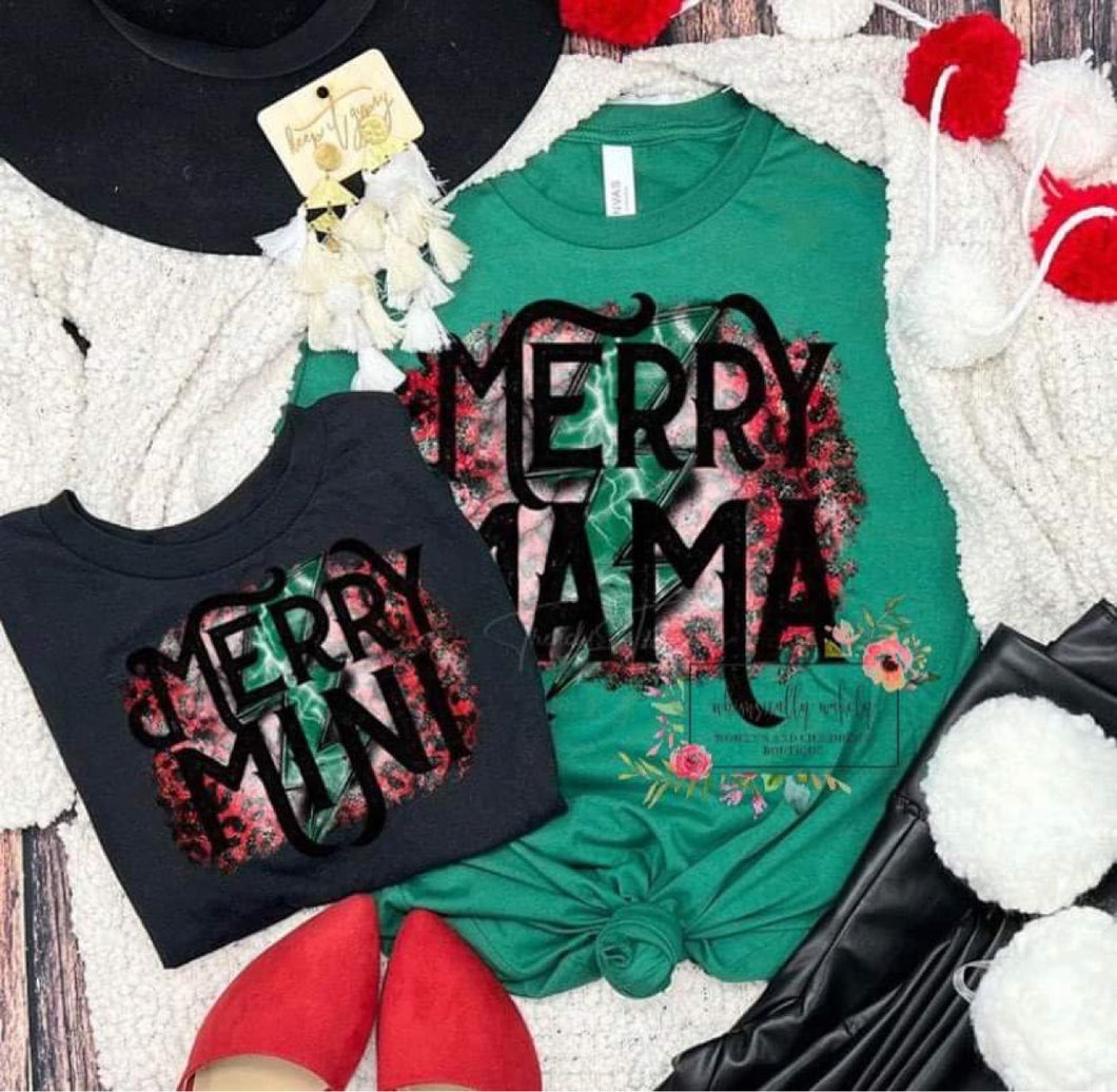 Merry Mama/mini lightning bolt