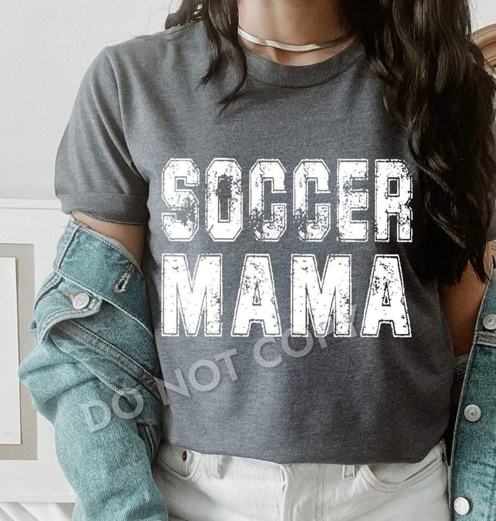 Soccer Mama (white letters)