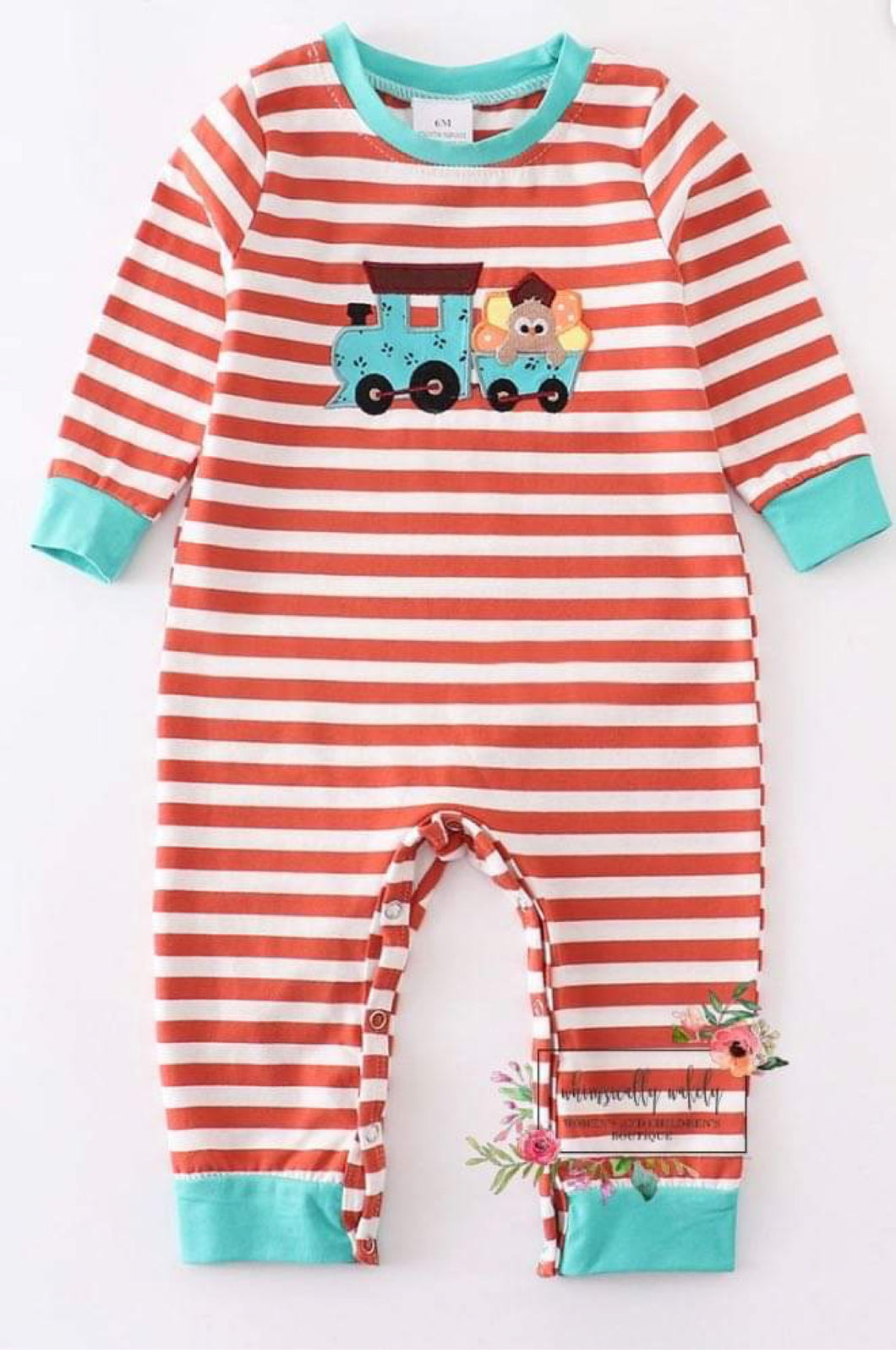 Tractor Turkey Romper